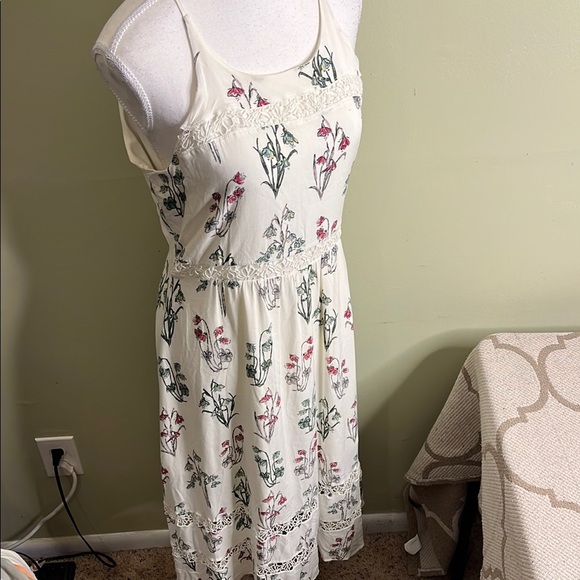 Disney Collection By LC Lauren Conrad Dress Cottage Core Alice In Wonderland - Picture 2 of 13